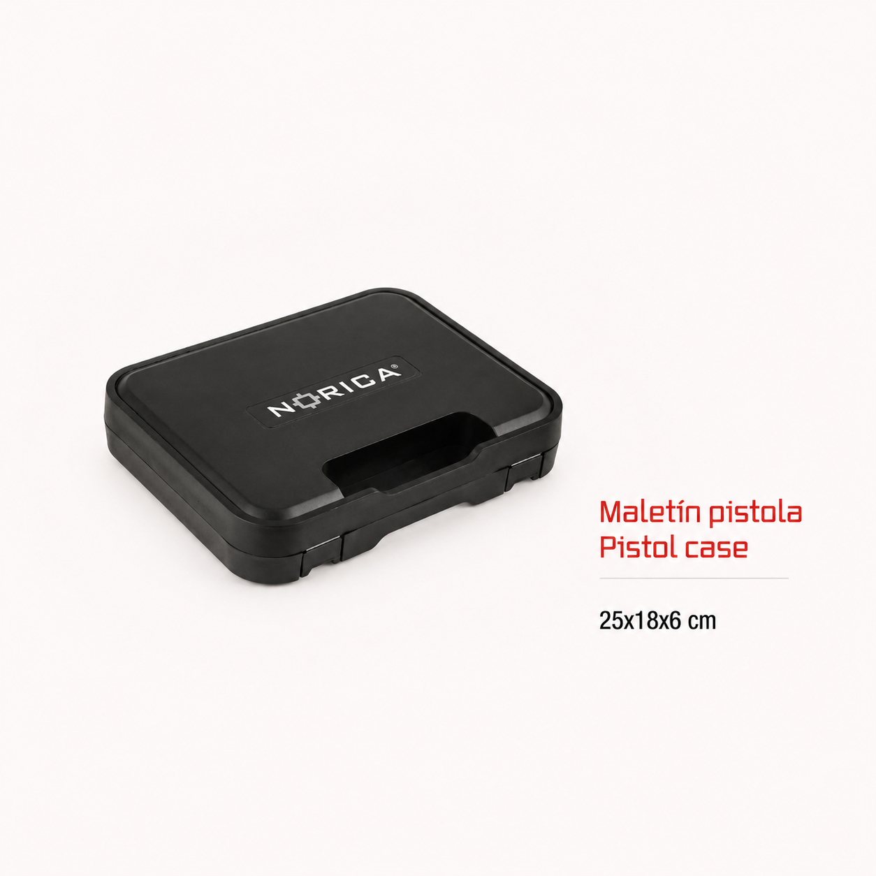 Maletín Pistola Norica 25x18x6 cm