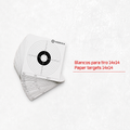 Norica Blancos de Tiro en Papel 14x14 cm — Pack 100 uds