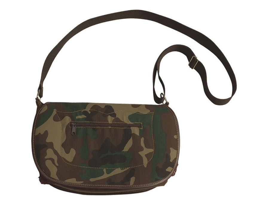 ZURRON TIPO BOLSO DE LONA CAMUFLAJE CON RED
