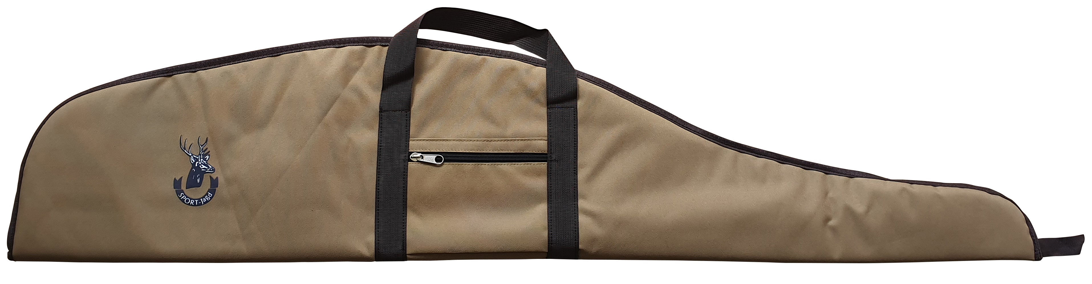 FUNDA PARA CARABINA CON VISOR NYLON MARRON ACOLCHADA
