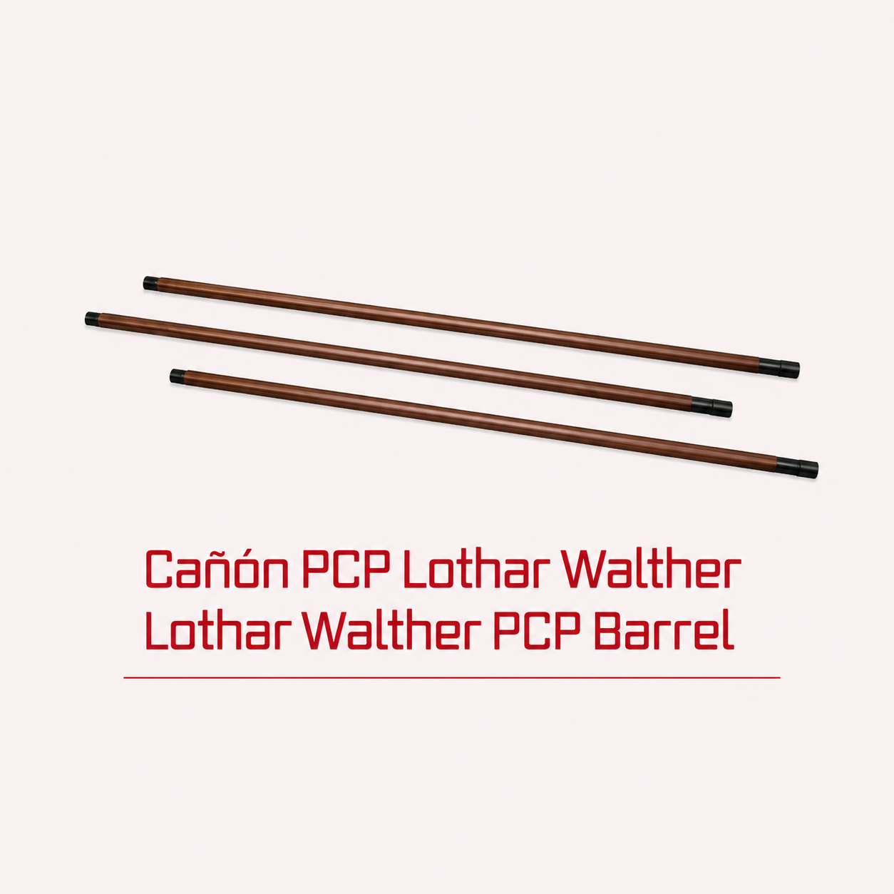 Cañón Lothar Walther de Repuesto PCP Cal. 4,5 / 5,5 / 6,35mm