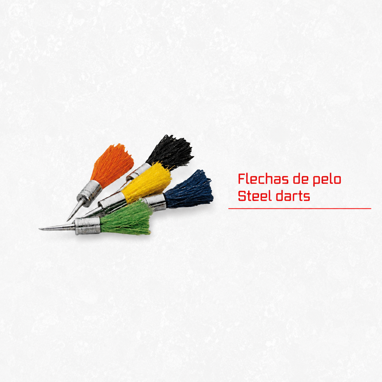 Norica Flechas de Pelo Airgun Darts — Pack 10 uds