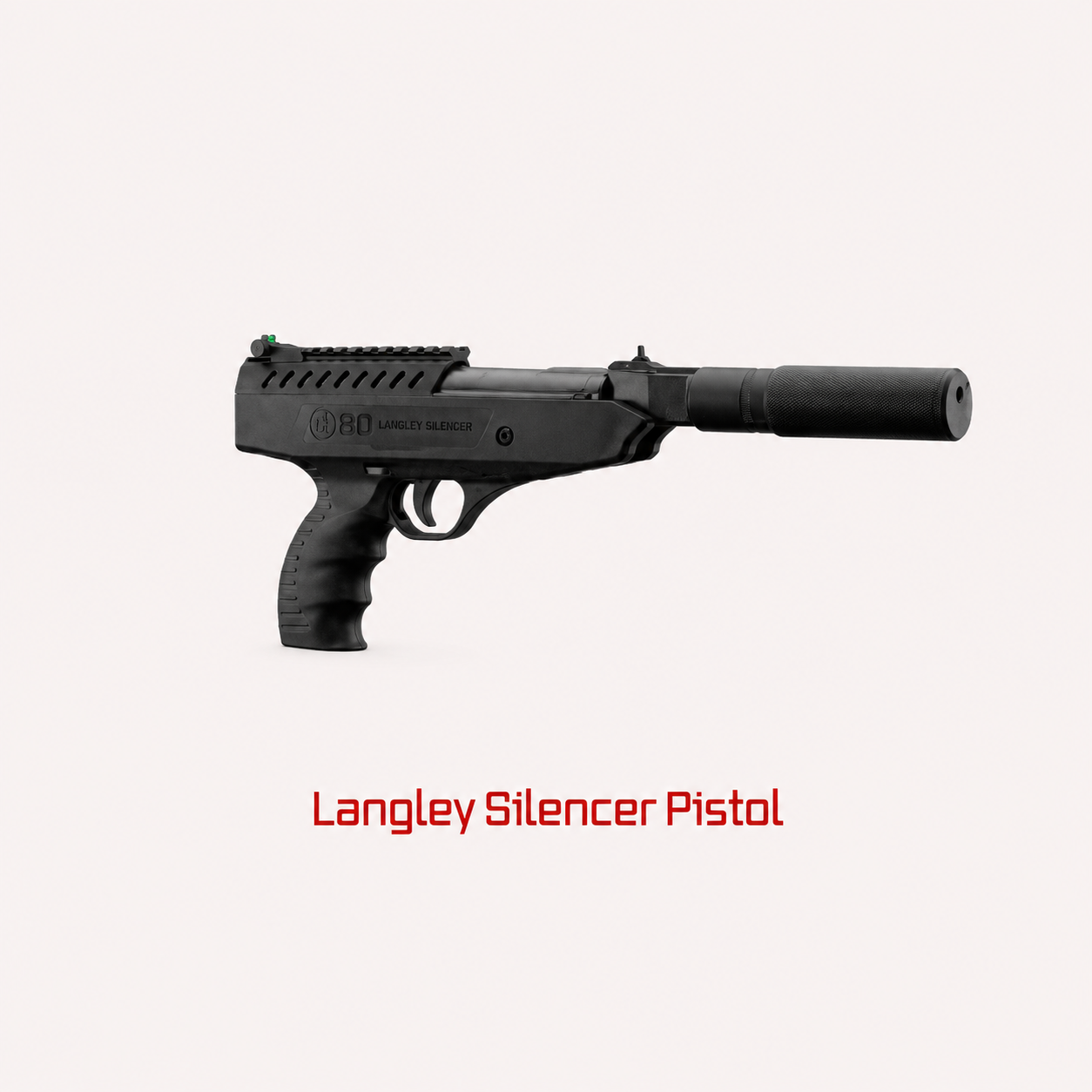 Langley Silencer Pistola de Quiebre de Aire Comprimido