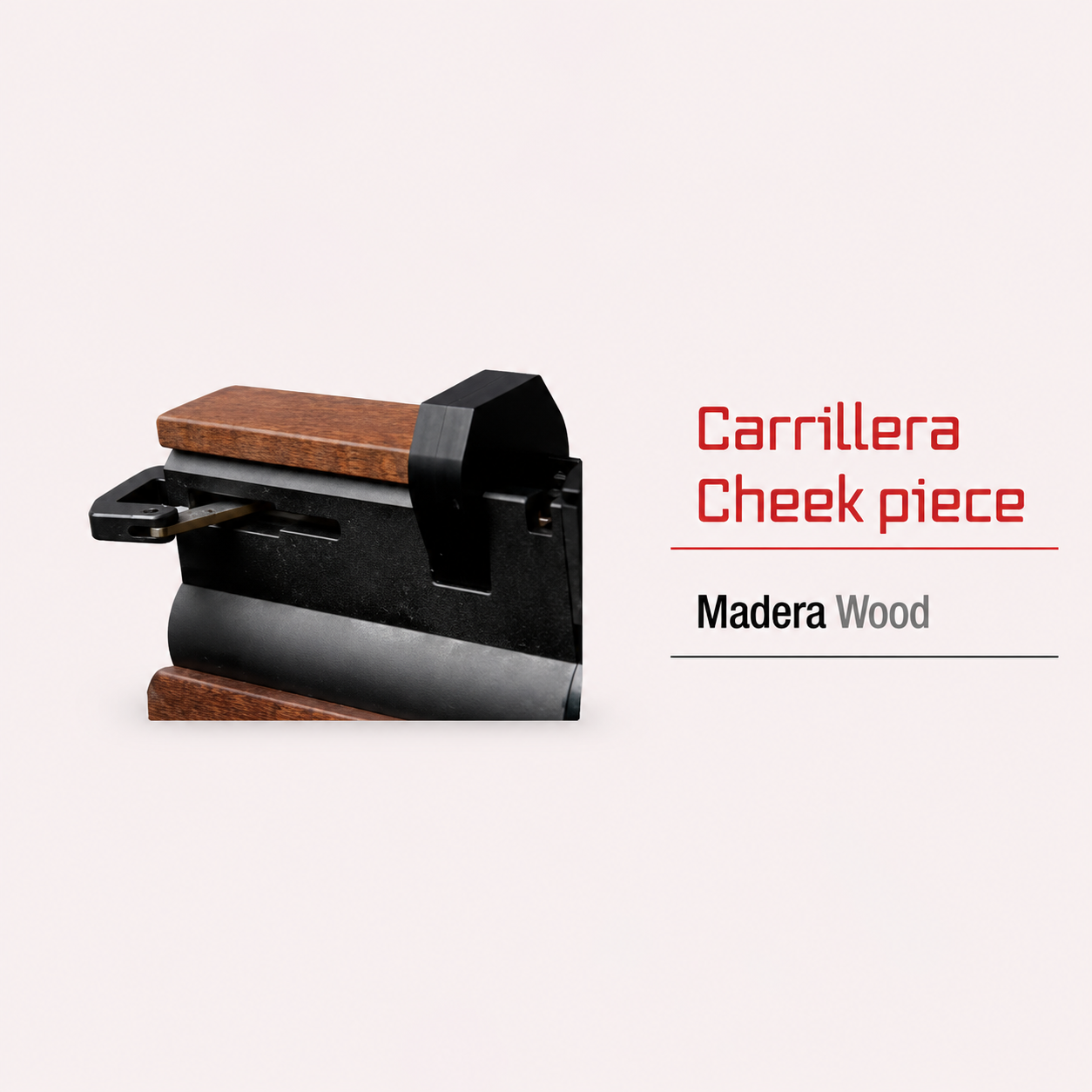 Norica Carrillera de Madera Para PCP