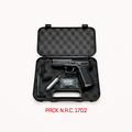 Pack N.A.C. 1702 Pistola CO2 + 5 Cargas CO2 + 250 bolas BB + Maletín