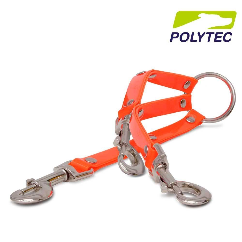 Acople Triple"Polytec" 20cm X 16mm