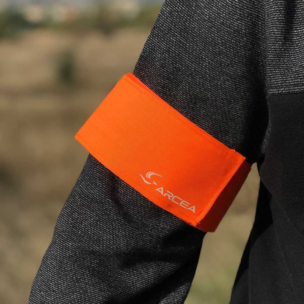 Cinta naranja para brazo 55x7 cm