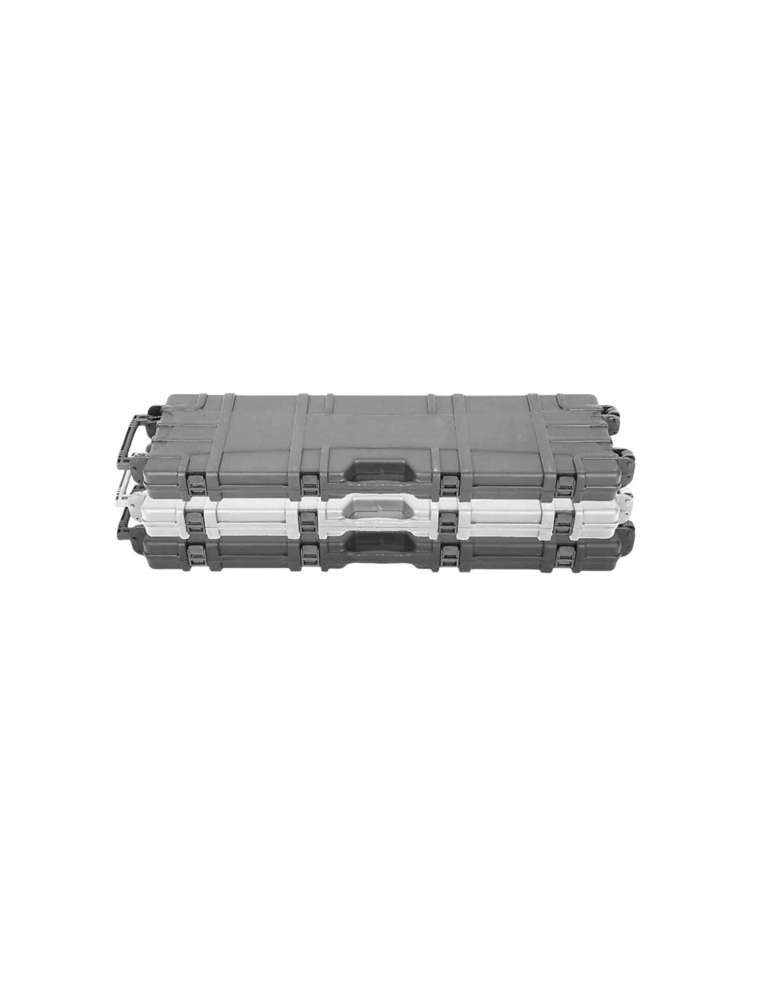 Maletín arma larga ZASDAR Mod. 2097 - 970x300x80 mm - Negro